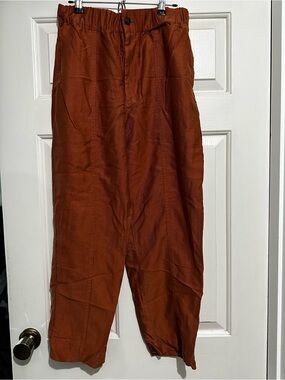 Madewell Women’s Rust Orange Casual Chinos